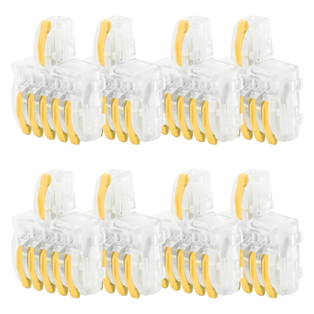 Terminal De Conexión Rápida, Surtido De Conectores De Cable Conector De Cable En T Duradero 20 Piezas Para Electrodomésticos Para Control Eléctrico Para Maquinaria Para ANGGREK Otros