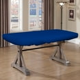thumbnail image 5 of Poker Table Cover 18 Oz Waterproof - 100% Weather Resistant Outdoor Game Table Cover with Elastic at 4 Sides (96" W x 44" D x 8" H, Blue), 5 of 6
