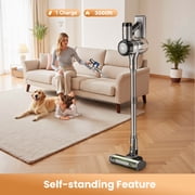 INSE Cordless Stick Vacuum for Carpet Wood Floor Pet Hair