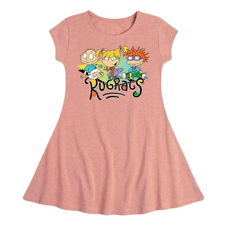 

Rugrats - Squad - Toddler And Youth Girls Fit And Flare Dress