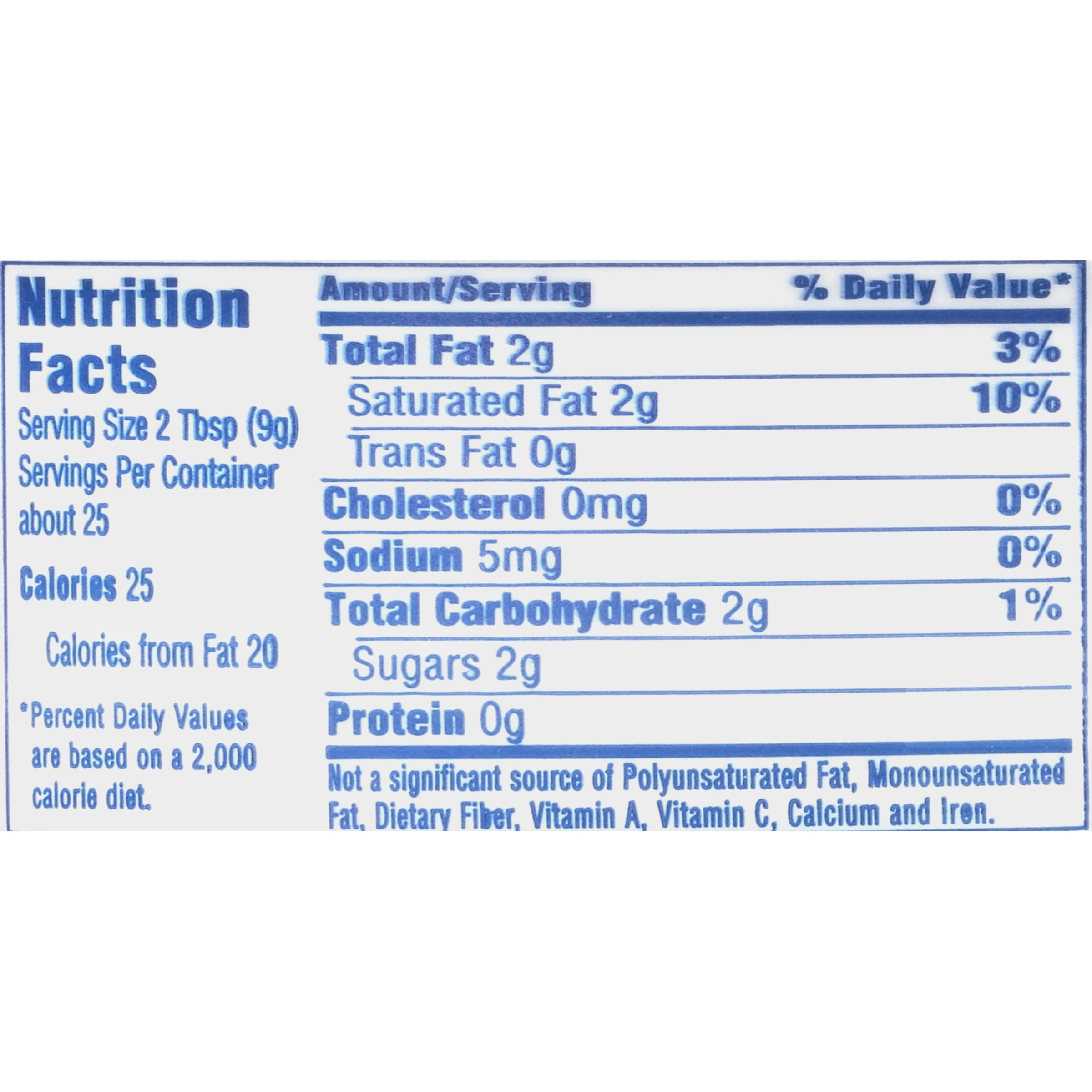33 Cool Whip Nutrition Facts Label Label Design Ideas 2020