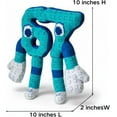 thumbnail image 3 of Brainrot 67 Blue Plush, Italian Brainrot Sixty Seven,10 inch Blue Style Stuffed Animals Toys, for Fans, Soft, Collectible Game Plush, for Birthday Christmas New Year Gift, 3 of 5