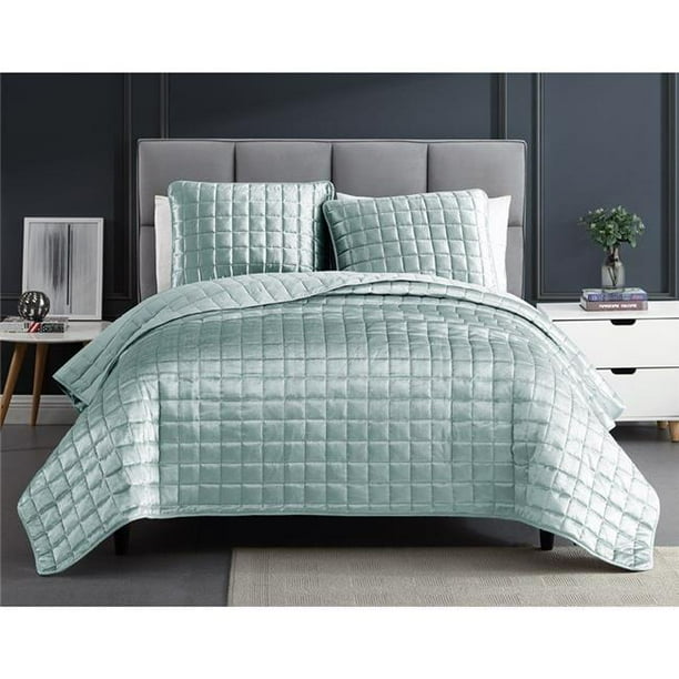 Riverbrook Home 81905 Lyndon Queen Size Bed Comforter Set, Seafoam 3