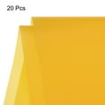 thumbnail image 3 of Unique Bargains Flower Wrapping Fog Paper 22.8x22.8 Inch Waterproof Floral Wrapping Paper Yellow 20 Pcs, 3 of 7