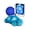 Twilight Turtle - Blue, variant on AIOMUO Calming Nightlight Star Projector | Gentle Brightness | 3 Colors | 8 Constellations | Auto-Shutoff | Twilight Turtle Green