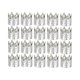 thumbnail image 1 of OUNONA 80Pcs Hair Braid Rings Iron Filigree Tube Dreadlocks Braiding Beads Assorted Color, 1 of 4