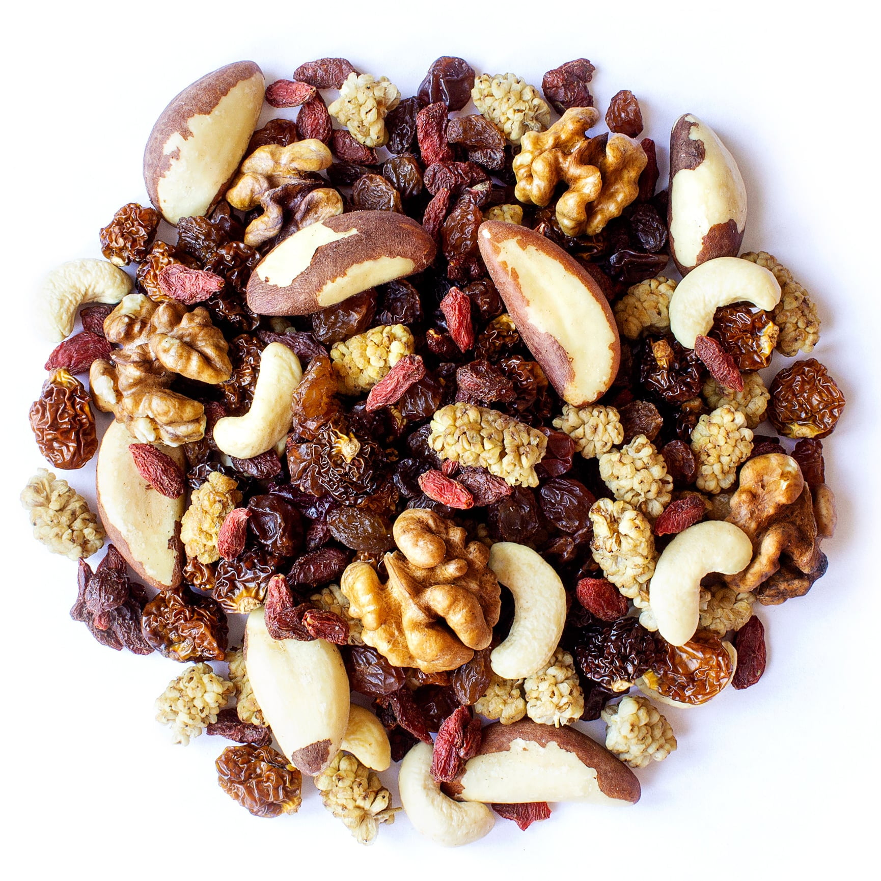 Coney Island Organic Nut and Berry Mix, 4 Pounds — Non-GMO, Raw, Vegan — by Food to Live