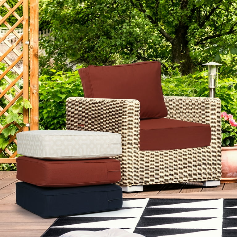 Sunbrella Sevilla Outdoor Chair Replacement Cushions Piece Set