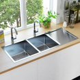 thumbnail image 1 of vidaXL Handmade Kitchen Sink Stainless Steel, 1 of 5