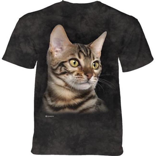 The Mountain The Mountain 1566001 Striped Cat Portrait Classic T