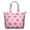 Tote, variant on Travel Tote Bag Featuring Pizza Lover Italian Food Prints Large Capacity Weekender Bag with Pepperoni Cheese Artwork, Lightweight for Weekend Adventures