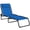 Blue, variant on Outsunny Folding Outdoor Lounge Chair, 4-Level Adjustable Backrest Chaise Lounge, Portable Tanning Chair, Beach Bed with Breathable Mesh for Beach, Yard, Patio, Wine Red