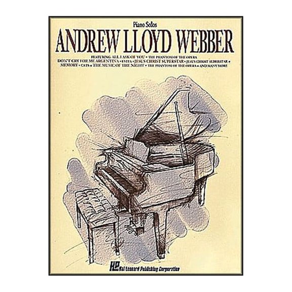 Hal Leonard Andrew Lloyd Webber arranged for piano solo