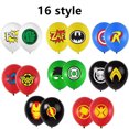 thumbnail image 1 of 32PCS Superhéroe Globo de látex Decoraciones para fiestas League of Legends Globos Vengadores, 1 of 2