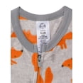 thumbnail image 2 of Gerber Baby & Toddler Neutral Microfleece Blanket Sleeper Pajamas, 2-Pack, Sizes 0/3M-5T, 2 of 7