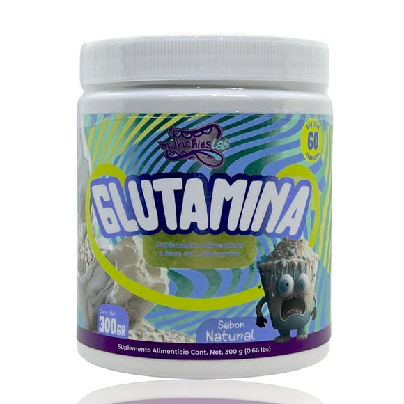 Glutamina 300 gr Natural MunchiesLab. Munchies Lab MUNCHIESGLUTAMINA
