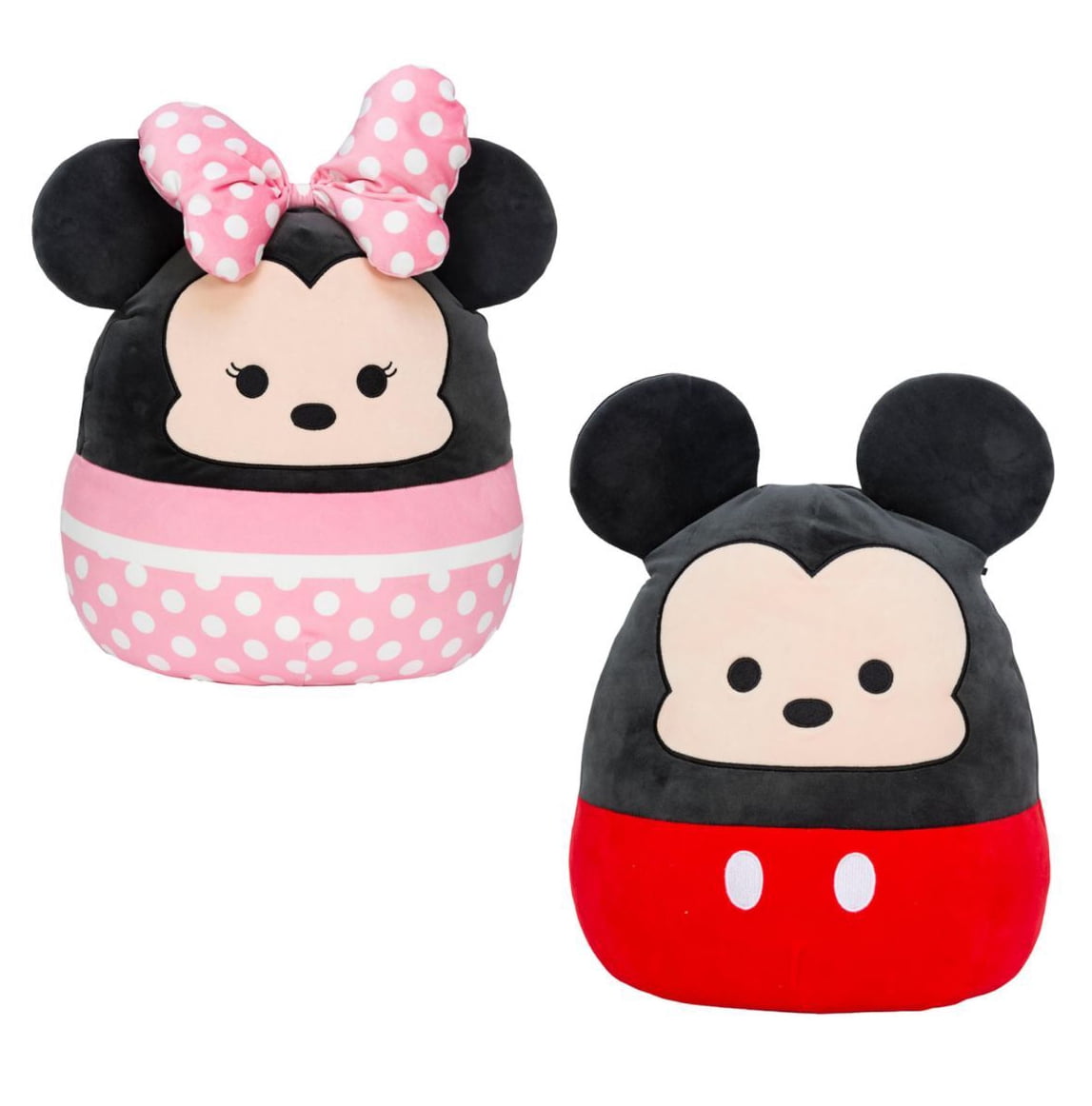 Details about   Squishmallow Disney 7.5” Mickey Mouse and Minnie Mouse Set NWT! 
