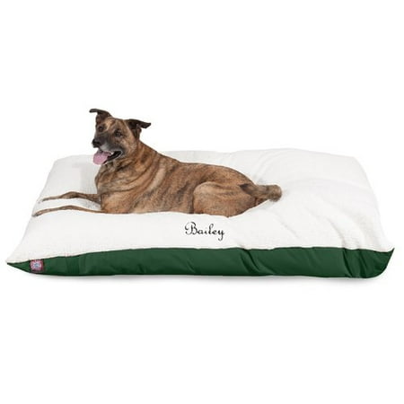 personalized pet pillow dog bed custom embroidered removable pet