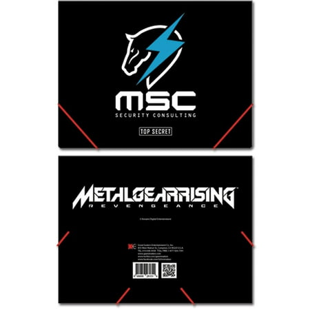 File Folder - Metal Gear Rising - Maverick Elastic Band Document Folder