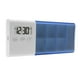 thumbnail image 5 of Pastillero de viaje con alarma y recordatorio, gran capacidad, portátil, a prueba de polvo, electrónico, para mochileros y acampadas. Azul, 5 of 8
