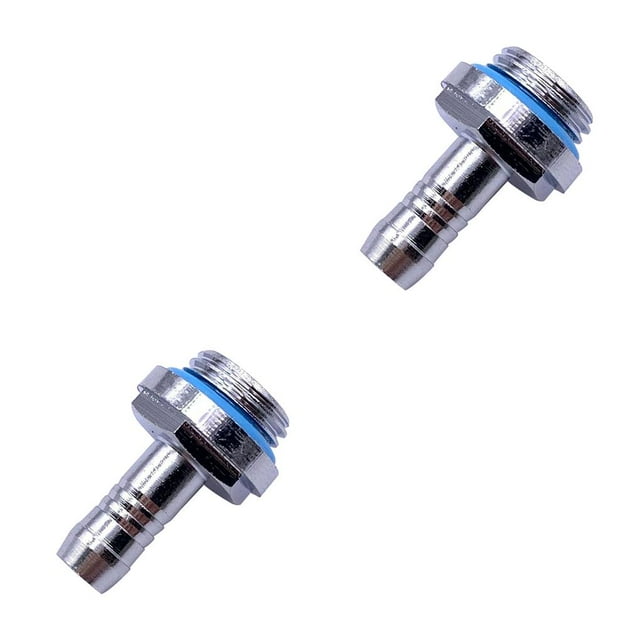 Methold 6 uds G 1/4 hilo conector de toques conector de tubo de refrigeración por agua accesorio de enfriador de agua para ordenador Type2 NO2