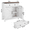 White#3, variant on Bathroom Vanity, Bathroom Floor Storage Cabinet with Double Door Adjustable Shelf, White, White Bathroom Storage Cabinet,Mdf Bathroom Shelving, Bath & Faucets Bathroom Storage