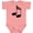 Mauve, variant on Inktastic Music Notes Musician Boys or Girls Baby Bodysuit