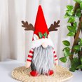 thumbnail image 1 of Decoración de Navidad Enano Decoración de mesa Creativo Enano Rudolph Juguete para fiesta, 1 of 5