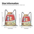 thumbnail image 2 of Pofeuu Bluey for Water-Resistant 210D Drawstring Bag Compact Foldable Design Gym Yoga Travel Essentials Lightweight Carryall-Small, 2 of 6