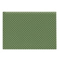 thumbnail image 1 of Green Cutting Board, Vivid Forest Natural Colored Geometric Wave Like Round Edged Shaped Image, Decorative Tempered Glass Cutting and Serving Board, Large Size, Olive Green and White, by Ambesonne, 1 of 1