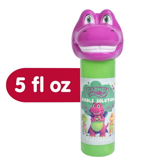 Barney Bubble Solution Bottle, Children Ages 3 