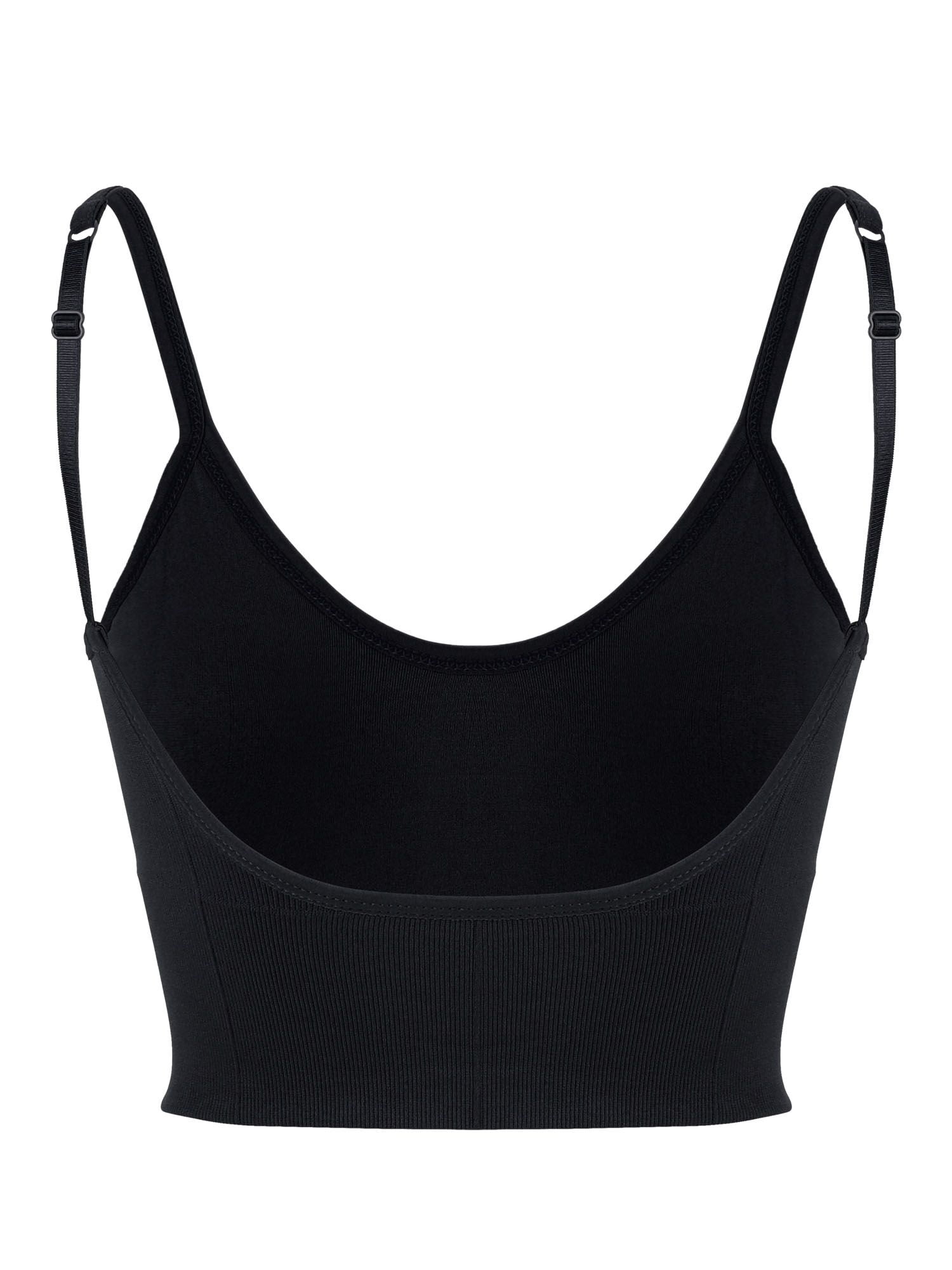 Officpb Comfy Push-Up Cami Bra for Womens Yoga Bralettes Longline