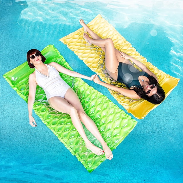 Flotadores inflables para piscina Sloosh Raft, salón flotante para adultos SLOOSH Sloosh