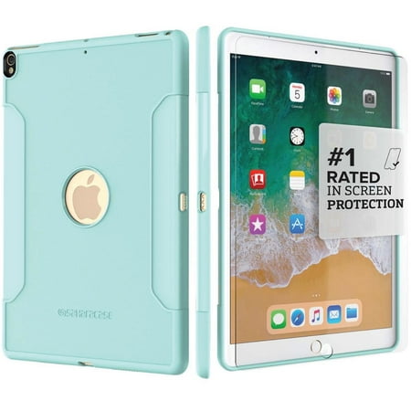 SaharaCase - Classic Case with Glass Screen Protector for Apple® iPad® Pro 10.5" and iPad® Air 10.5" (2019) - Aqua