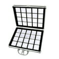 thumbnail image 1 of Aluminum Alloy Box - Foam Insert Tray for Gem Jar Jewelry Display Organizer Bead Storage Box - Multicolor, 4cm, 1 of 8