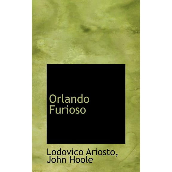 Orlando Furioso (Hardcover)