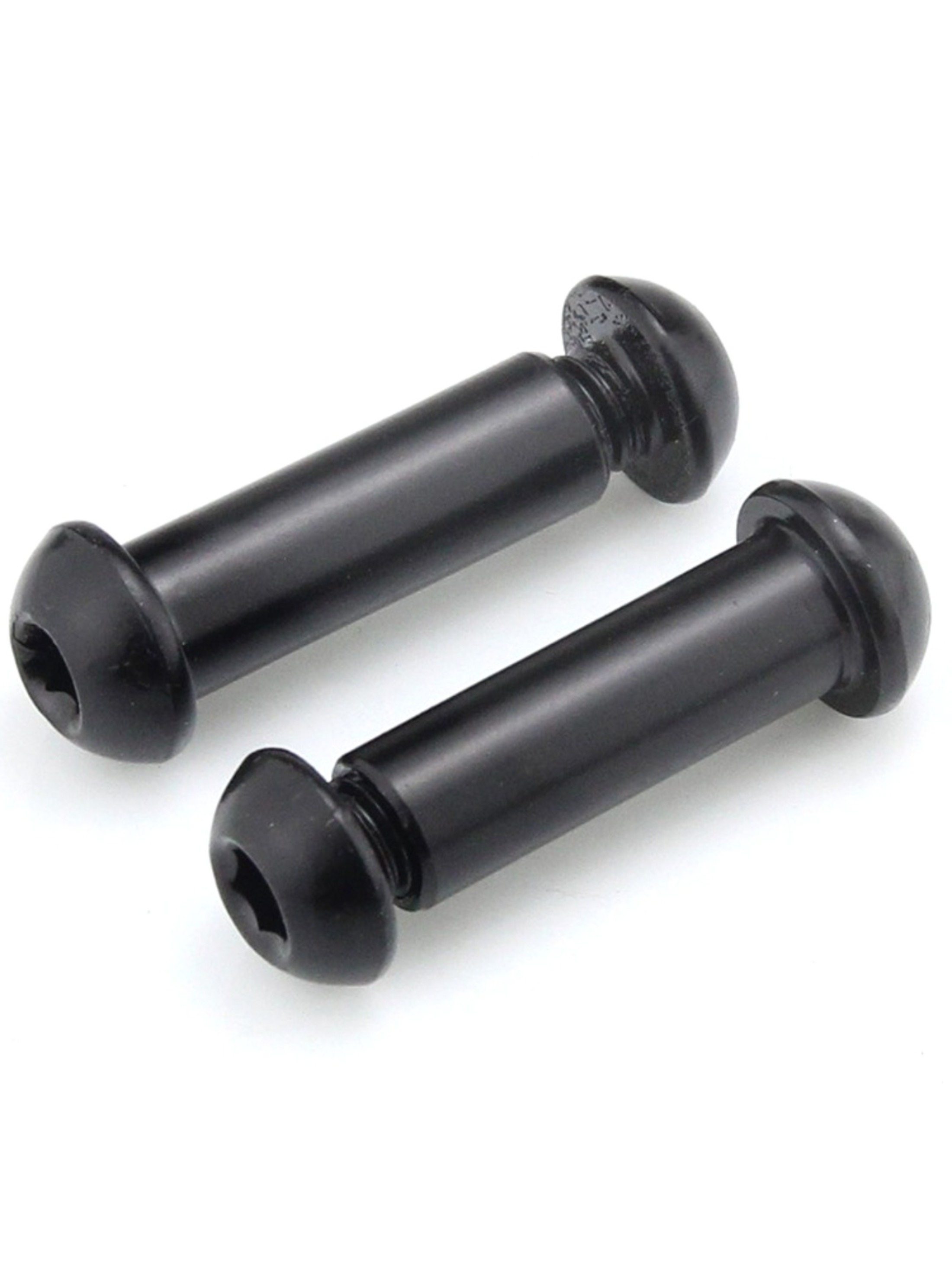 5 Pcs Black Carbon Steel Round Head Hexagonal Fastening Rivets 8X77mm.