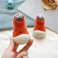 thumbnail image 2 of Dakaela Baby Cute Sock Shoes Boys Girls Walking House Shoes Toddler Non Slip Home Slippers Infant Soft Rubber Sole Sneakers Red, 2 of 4