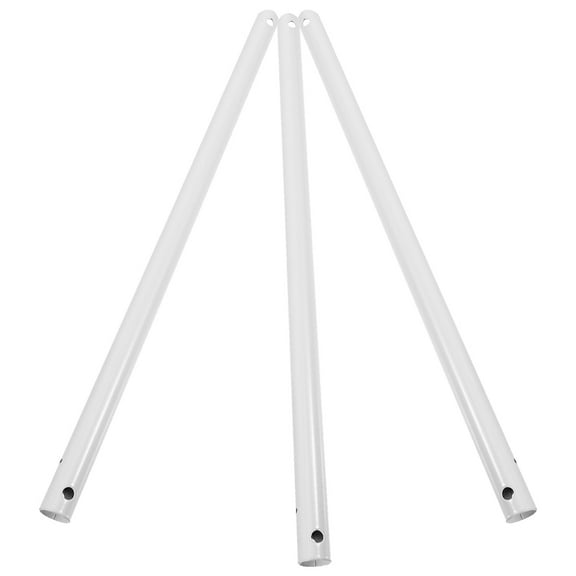 Worgeous 3pcs Ceiling Fan Downrod Extension Pole Kit Ceiling Fans Accessories Extension Downrod Replacement For Pendant Lamp Light