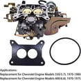 thumbnail image 3 of EPOTOOR 2-Barrel Carburetor Carb Replacement for Rochester 2GC Chevrolet Engines 5.7L 350/6.6L 400, 3 of 5