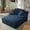 Blue|Corduroy, variant on Aukfa 63" Oversized Chaise Lounge Indoor Chair Boneless Couch for Living Room, 3Pillows, Blue