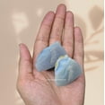 thumbnail image 4 of Blue Lace Agate Crystal Raw Stones (2 Pieces), 4 of 5