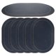 thumbnail image 4 of 6 manteles individuales decorativos de PU resistentes al calor para mesa de comedor, para restaurante y hotel., 4 of 6