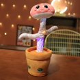 thumbnail image 1 of Cactus bailarín de peluche con plantas, juguete de peluche con altavoz, habla, repite la voz, para Navidad, 120, 1 of 4