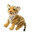 thumbnail image 2 of Xqxayjr under $5 Plush TigerToy, 23cm Realistic Tiger PlushToy,Cute White Tiger Stuffed Animal Doll,Fluffy Tiger Plushie ForKids,Soft Simulation AnimalToyForChildren,Kawaii Tiger PlushToyFor Gift, 2 of 2