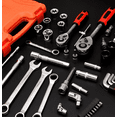 thumbnail image 4 of Juego De Dados BLOOSOM Herramientas Llaves Autocle Estuche Naranja 108 Pz, 4 of 4