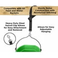 thumbnail image 4 of GAITWIN Horse Bucket Strap Hangers,Hay Nets Hanging strap  Adjustable Nylon Straps up to 700 lbs for Water Buckets,Hanging-Pratical and Easy Use 4Pack, 4 of 7