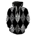 thumbnail image 1 of Sudadera con capucha y cremallera con estampado animal abstracto para hombre, estilo casual, para adolescentes, estilo hip hop, divertida, unisex, con capucha, chaquetas y tops geniales., 1 of 6