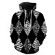 thumbnail image 1 of Sudadera con capucha y cremallera con estampado animal abstracto para hombre, estilo casual, para adolescentes, estilo hip hop, divertida, unisex, con capucha, chaquetas y tops geniales., 1 of 6