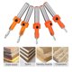 thumbnail image 5 of 5Pcs Wood Hole Drill Bit,8MM Shank Countersink Drill Bit Router Bit,Wood Working Counter Sink Drill, 5 of 5